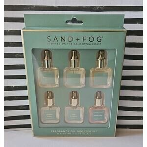 Sand And Fog Fragrance Oil Dropper Set Fragrance Oils